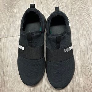 Puma soft ride slip on running sneaker